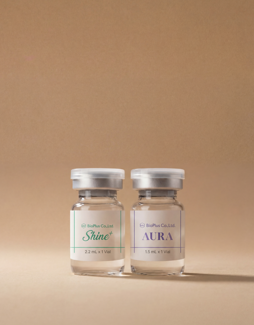 SOAMfactor Shine + Aura Cell Booster (HUGRO® Peptide Growth Factor Technology) Vials