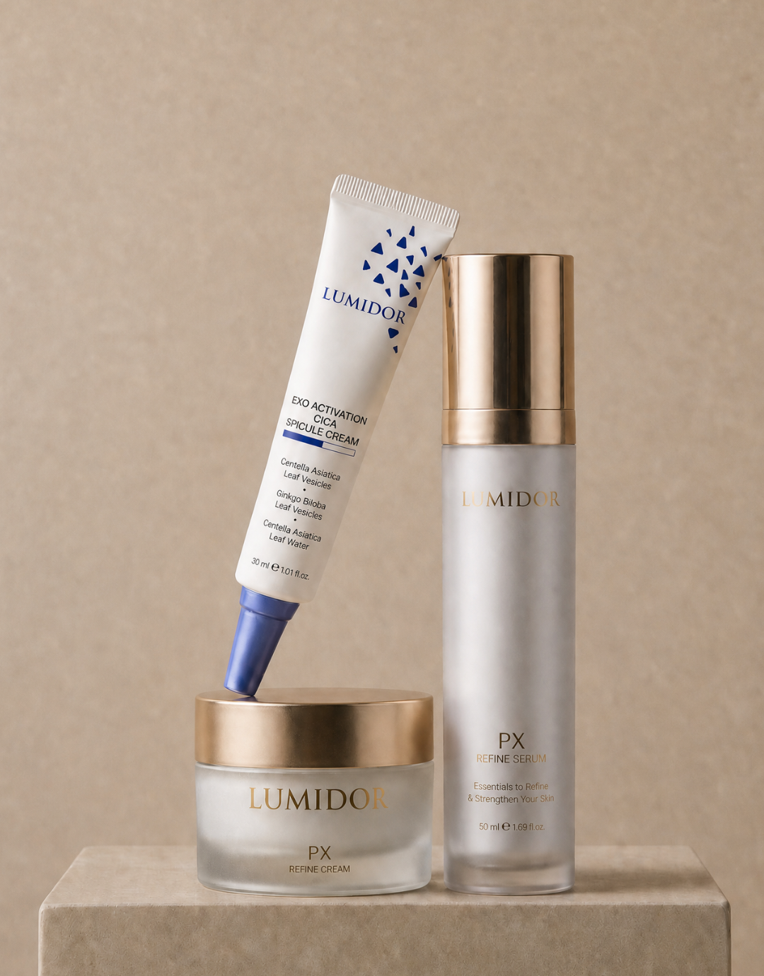 SOAMfactor Balance Ritual skincare bundle for licensed medspas — Korean barrier restoration and pigmentation correction protocol