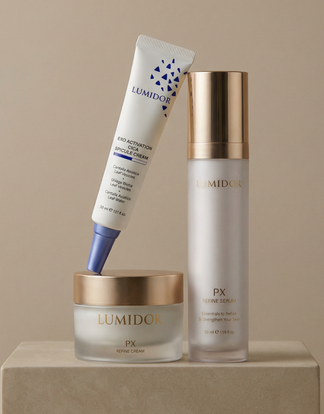 SOAMfactor Balance Ritual skincare bundle for licensed medspas — Korean barrier restoration and pigmentation correction protocol